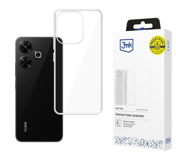 3mk Clear Case do Redmi 13 4G/5G - 1355653 - zdjęcie